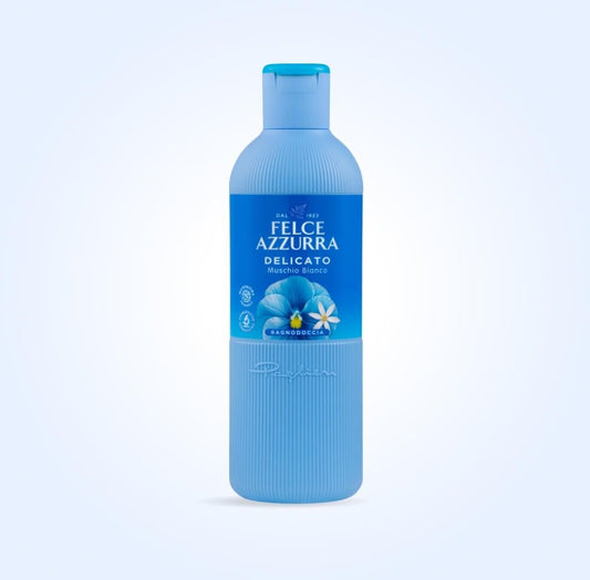 FELCE AZZURRA BAGNODOCCIA 650ML DELICATO MUSCHIO BIANCO