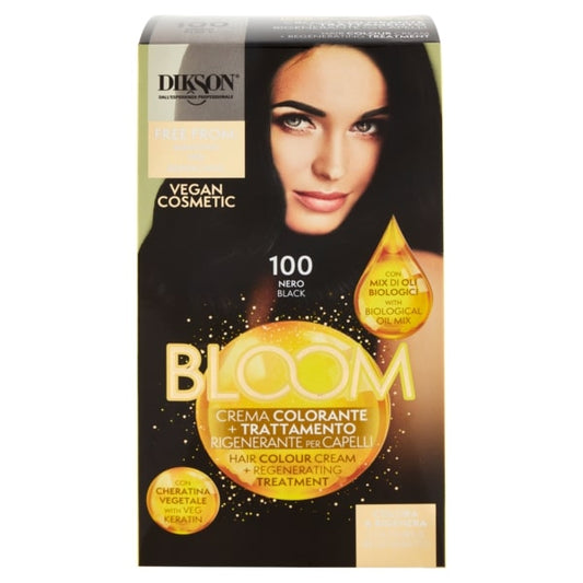 DIKSON BLOOM CREMA COLORANTE SENZA AMMONIACA 100 NERO