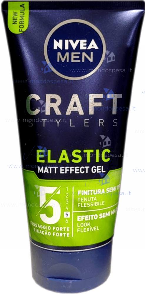 NIVEA MEN CRAFT STYLERS ELASTIC MATT EFFECT GEL 5 150ML