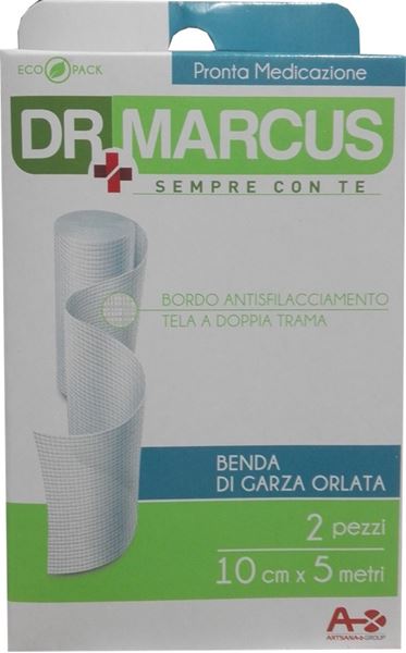 DR MARCUS BENDE DI GARZA ORLATA 10CMX5MT 2PZ