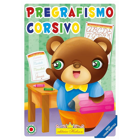 HEDISON COLORA PREGRAFISMO CORSIVO