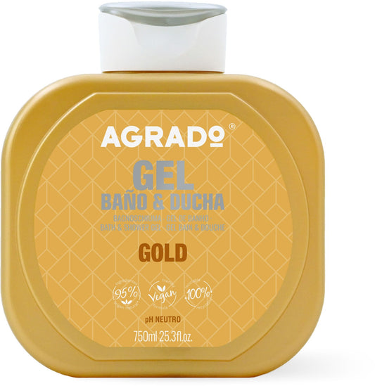 AGRADO BAGNOSCHIUMA GEL 750ML GOLD