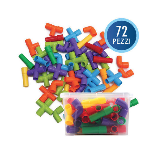 CWR BAULETTO 72PZ TUBETTI COLORATI