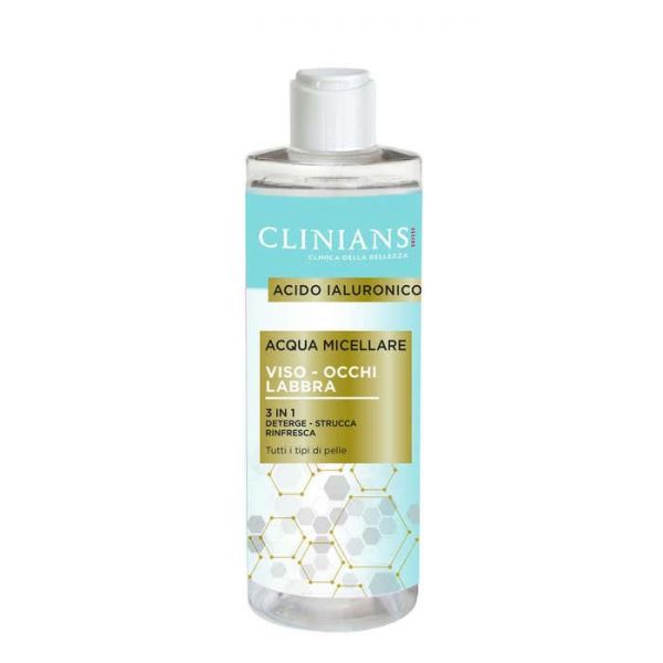 CLINIANS ACQUA MICELLARE 3IN1 400ML ACIDO IALURONICO