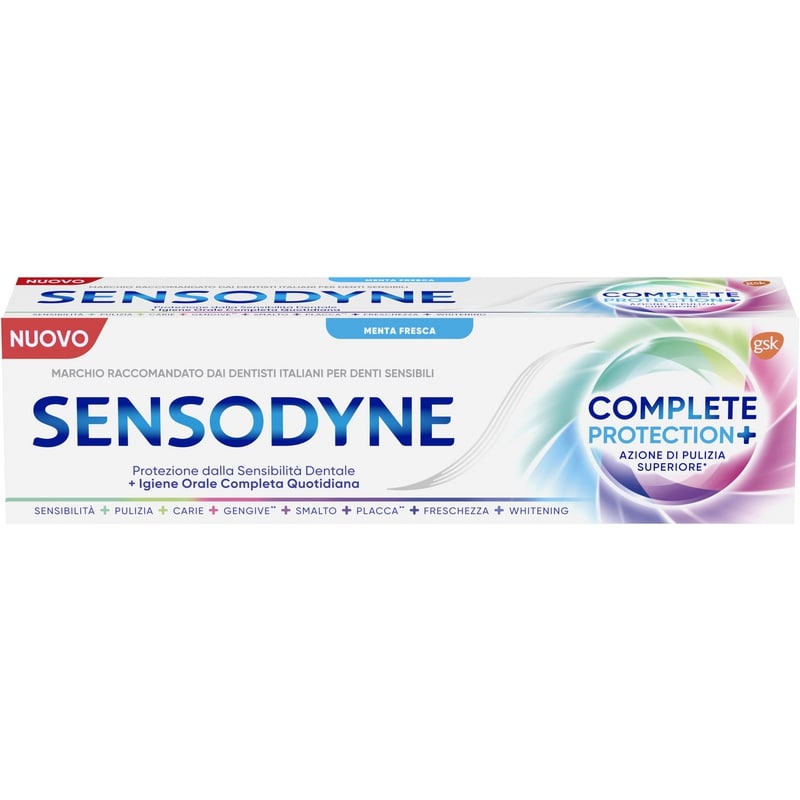 SENSODYNE DENTIFRICIO 75ML COMPLETE PROTECTION+