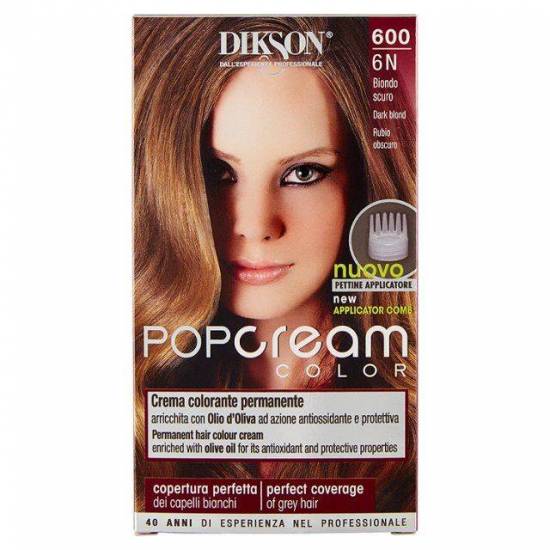 DIKSON POP CREAM COLOR 600 6N BIONDO SCURO