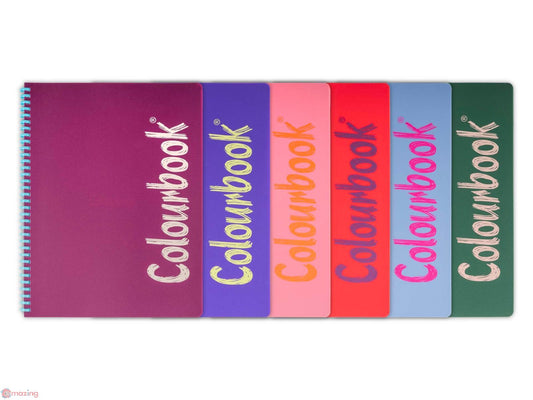 COLOURBOOK QUADERNO SPIRALE SOFT A5 80GR 156 PAGINE 5MM
