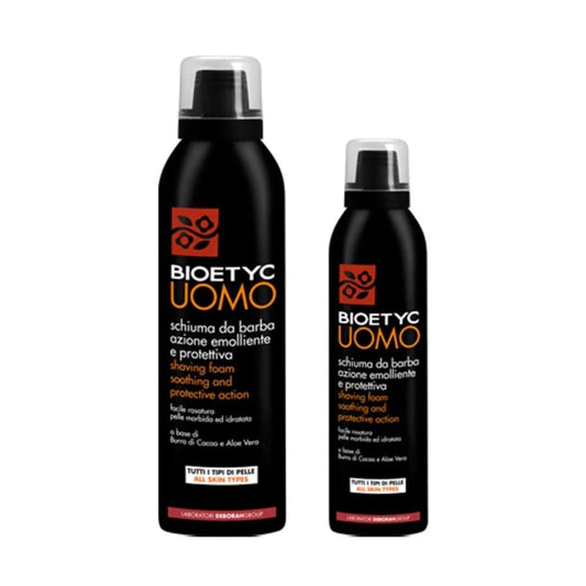 BIOETYC UOMO SCHIUMA DA BARBA TRAVEL 75ML EMOLLIENTE E PROTETTIVA
