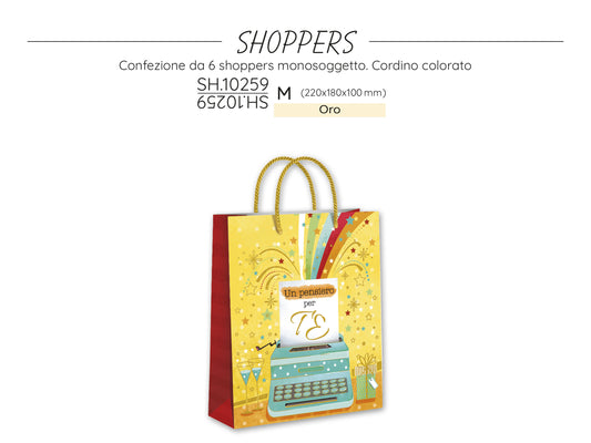 CROMO NB SHOPPER COMPLEANNO SH.10259M