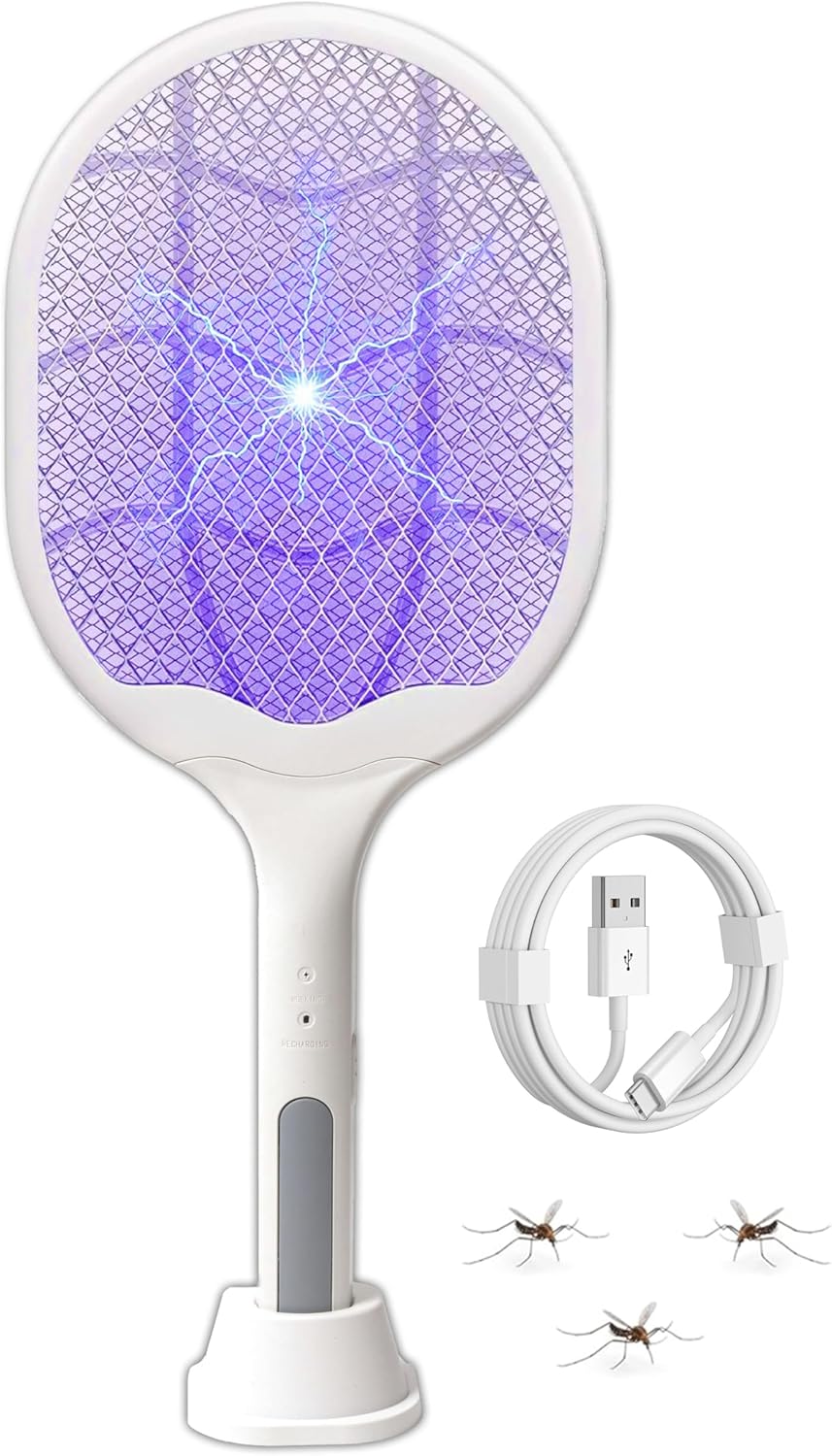 KASAVIVA RACCHETTA KILLER RICARICABILE CON BASETTA USB