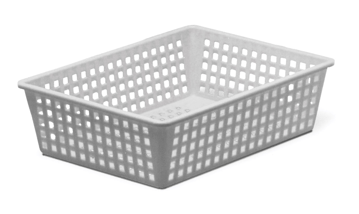 GIGANPLAST CESTA FORATA CM.50X34X11H BIANCO
