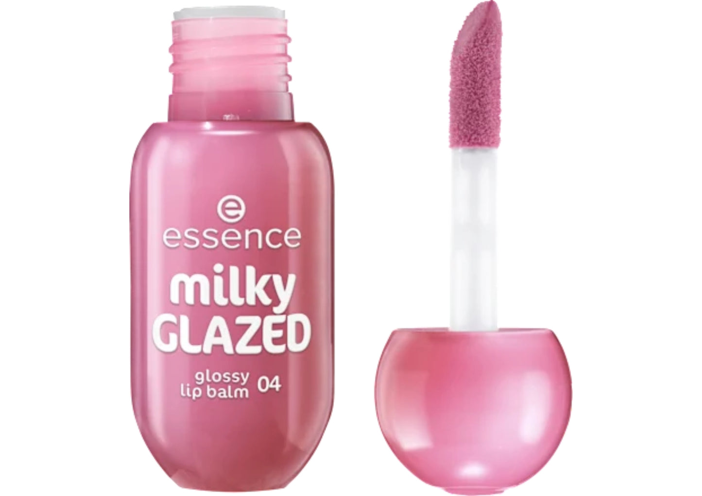 ESSENCE MILKY GLAZED GLOSSY LIP BALM BALSAMO LABBRA 04 BERRY AU LAIT