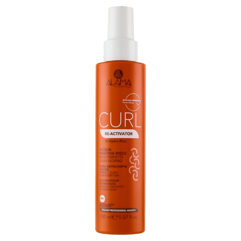 ALAMA PROFESSIONAL CURL RE-ACTIVATOR 150ML ACQUA RAVVIVA RICCI RICCI PERFETTI OGNI GIORNO