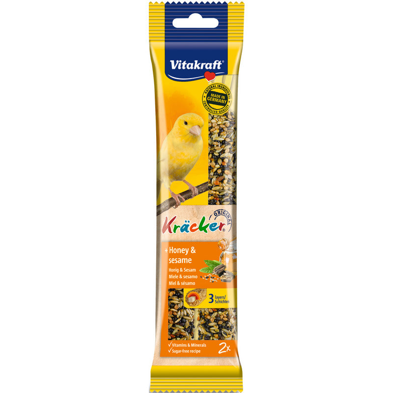 VITAKRAFT KRACKER CANARINI 60G 2PZ MIELE & SESAMO