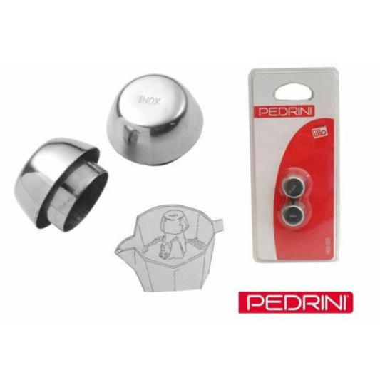PEDRINI LILLO GADJET PARASPRUZZI INOX PER CAFFETTIERE 2PZ
