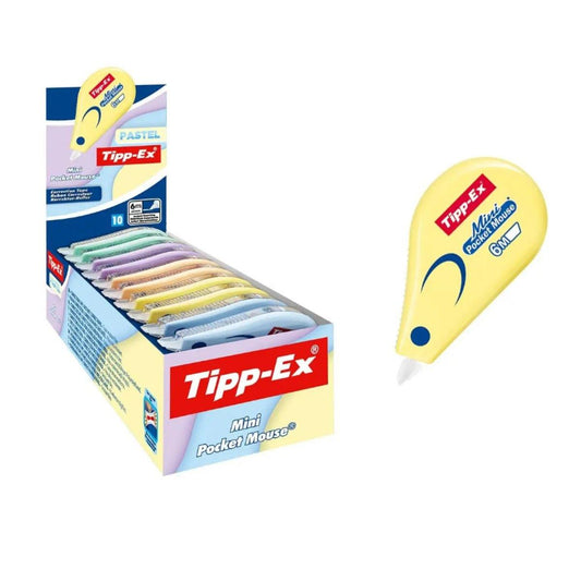 TIPP-EX MINI POCKET MOUSE PASTEL 6M