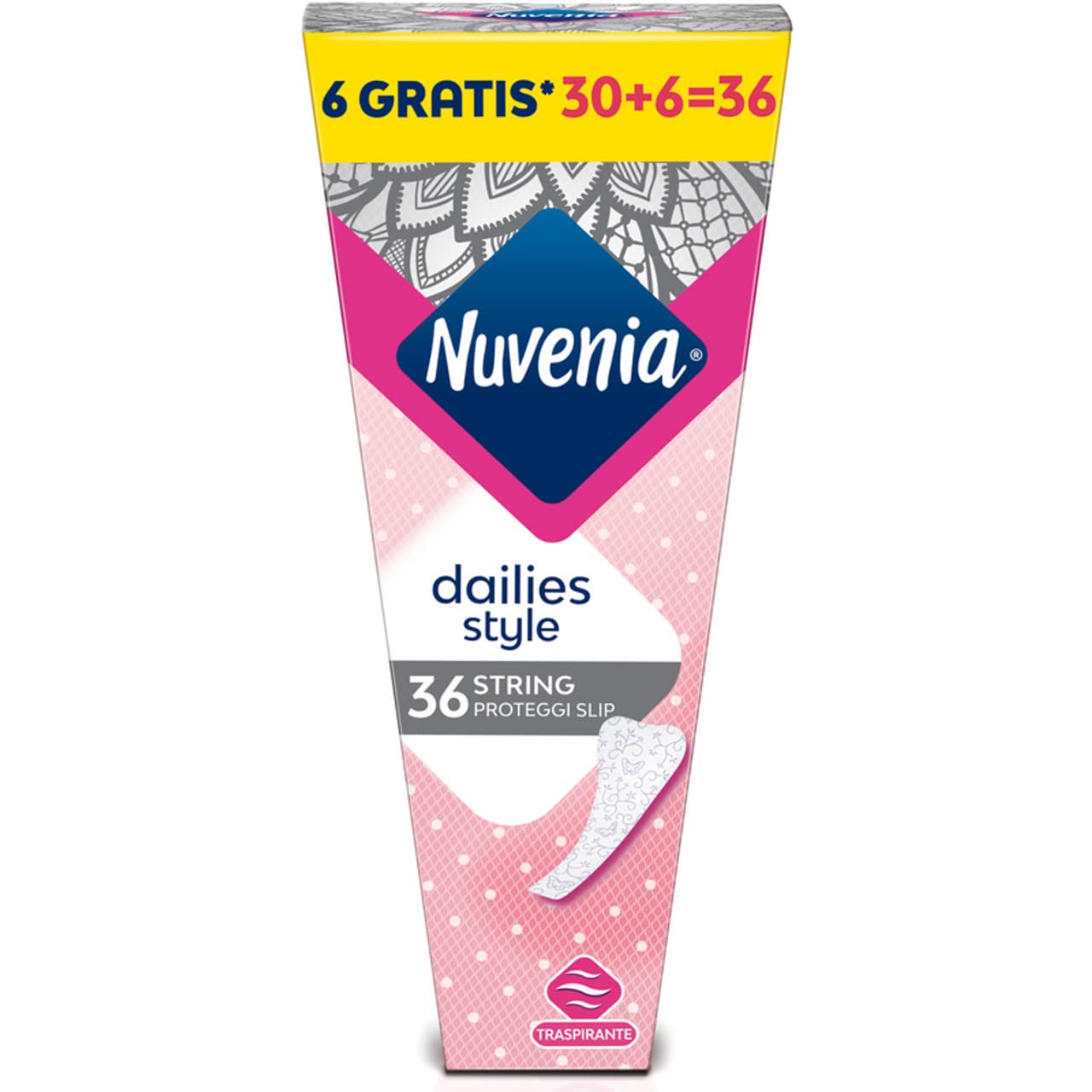 NUVENIA DAILIES STYLE PROTEGGISLIP STRING X30+6