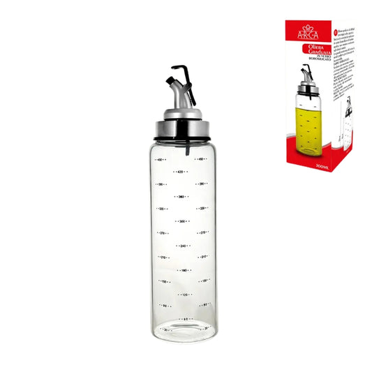 ARCA OLIERA GRADUATA IN VETRO BOROSILICATO 300ML