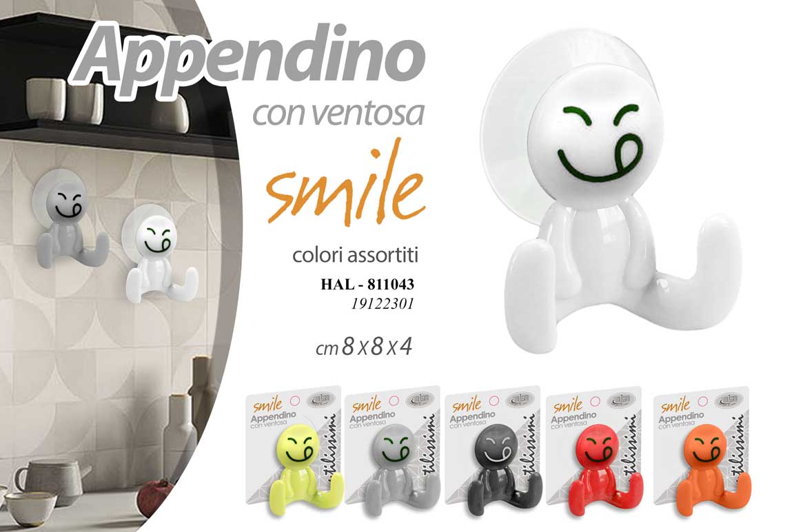 GICOS APPENDINO CON VENTOSA SMILE CM.8X8X4