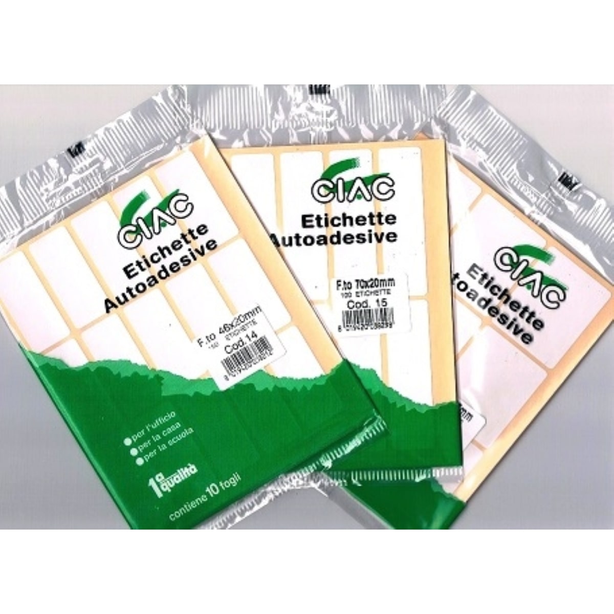 SPEED-OFFICE ETICHETTE AUTOADESIVE VARI FORMATI