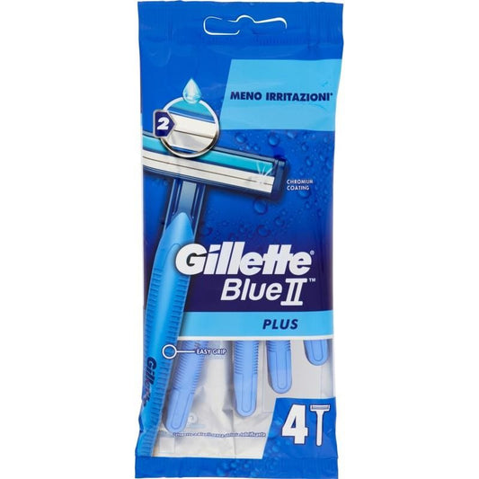 GILLETTE RASOIO BLUE II PLUS X4