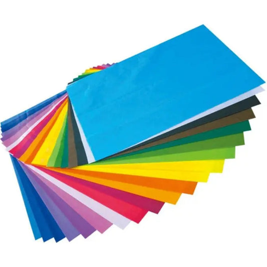 CARTA VELINA 24 FOGLI 50X76 BIANCA