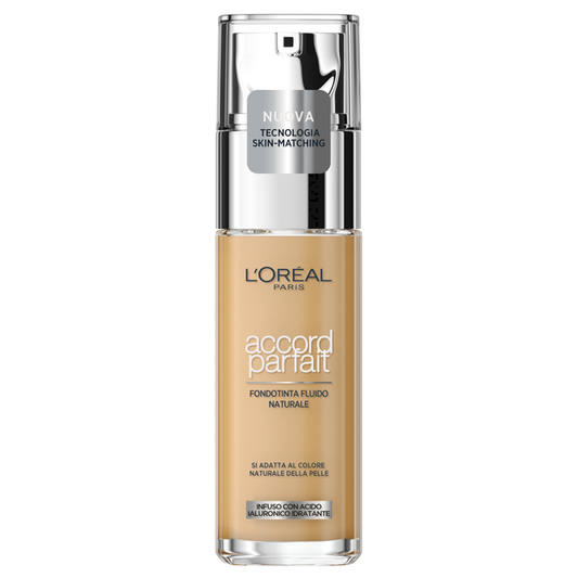 L'OREAL ACCORD PARFAIT FONDOTINTA FLUIDO 4.N BEIGE