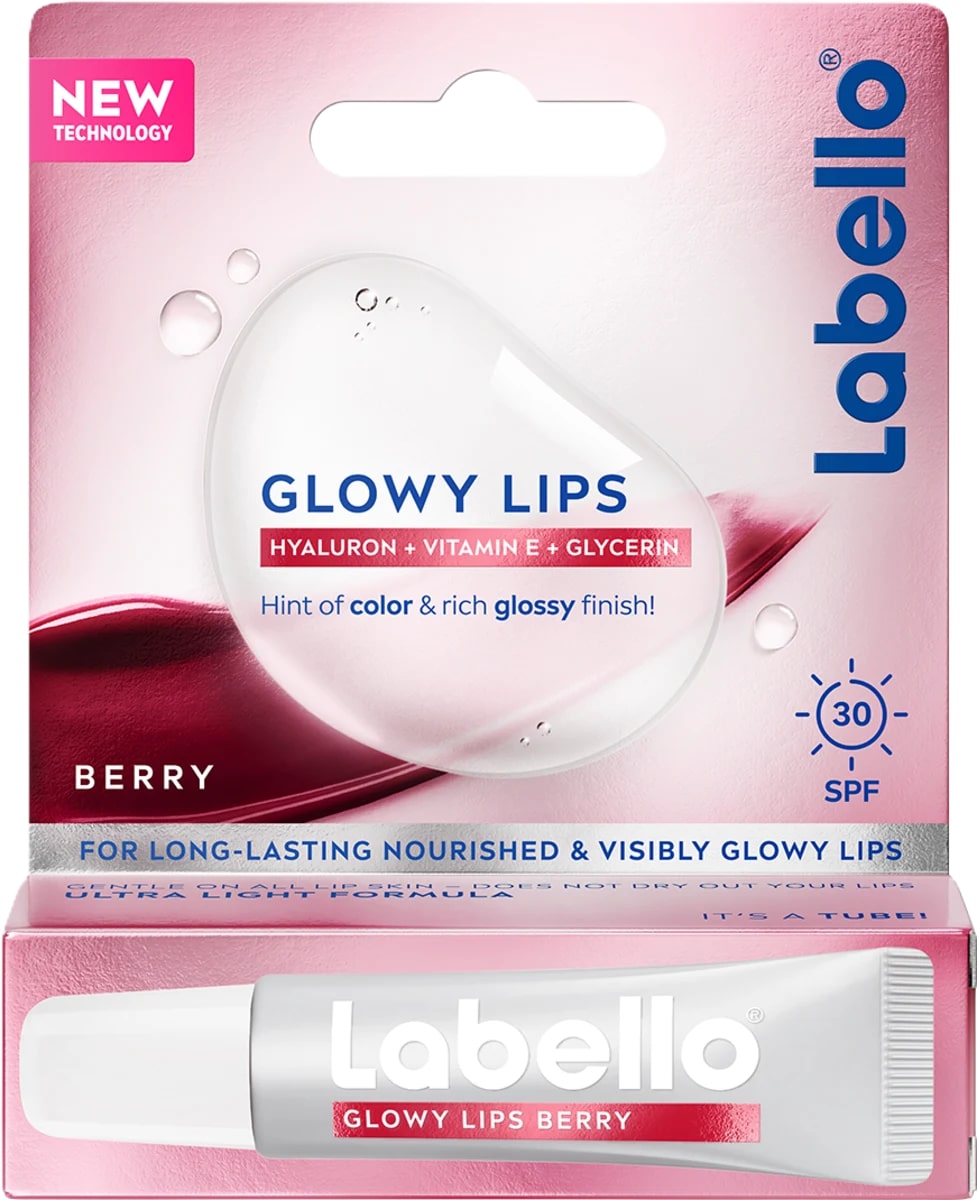 LABELLO GLOWY LIPS BALSAMO LABBRA SPF30 10ML BERRY