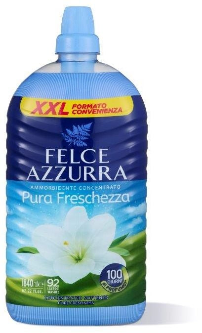 FELCE AZZURRA AMMORBIDENTE CONCENTRATO XXL 1,840L 92LAV. PURA FRESCHEZZA