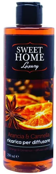 SWEET HOME LUXURY RICARICA PER DIFFUSORE 250ML ARANCIA & CANNELLA