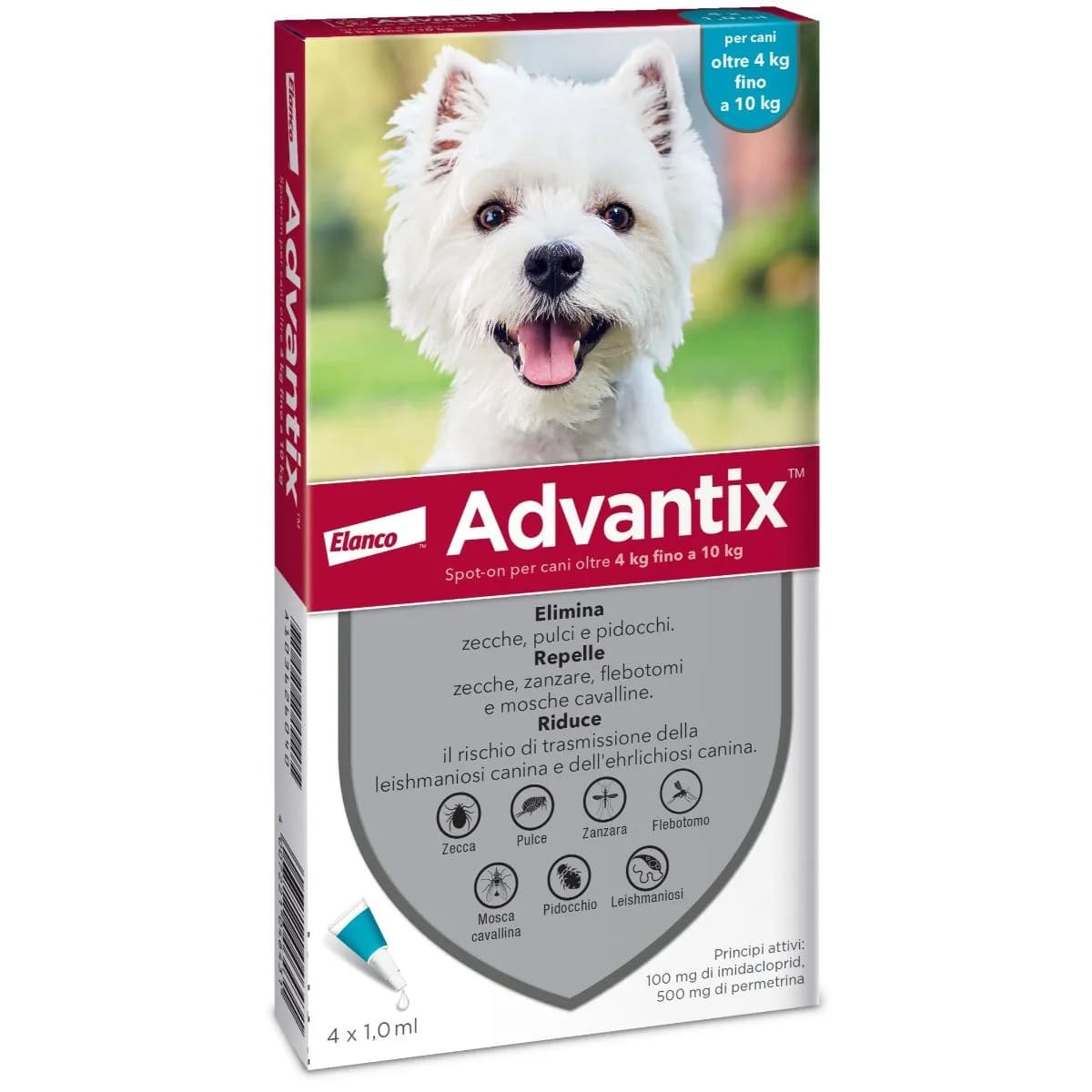 ELANCO ADVANTIX SPOT-ON 1X1,0ML CANI 4-10KG