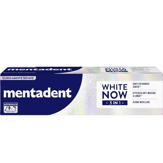 MENTADENT DENTIFRICIO 75ML WHITE NOW 3IN1 ORIGINAL