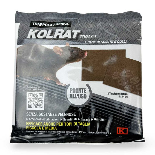 KOLLANT KOLRAT TABLET TRAPPOLA TAVOLETTE ADESIVE CM.19X14 2PZ