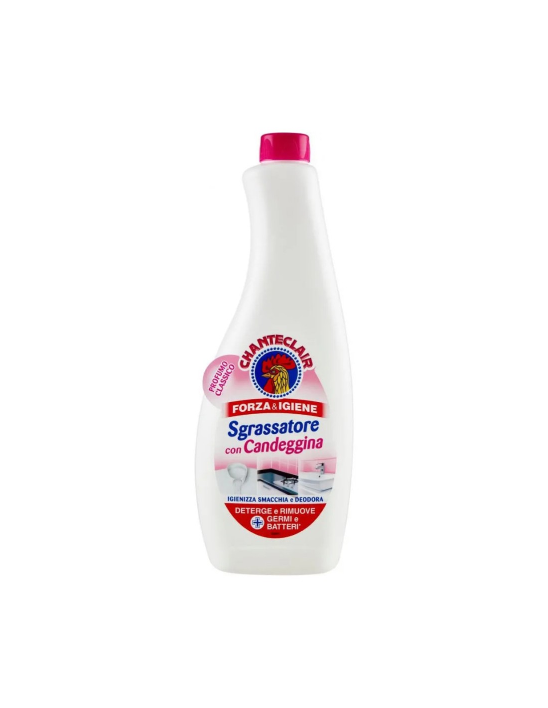 CHANTECLAIR SGRASSATORE RICARICA 625ML FORZA&IGIENE CON CANDEGGINA PROFUMO CLASSICO