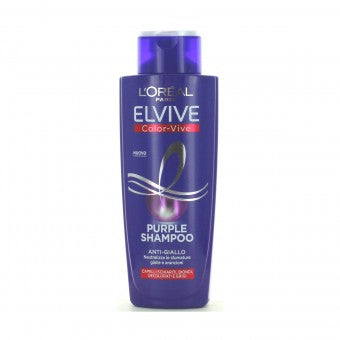 L'OREAL ELVIVE SHAMPOO 200ML PURPLE COLOR-VIVE ANTI-GIALLO