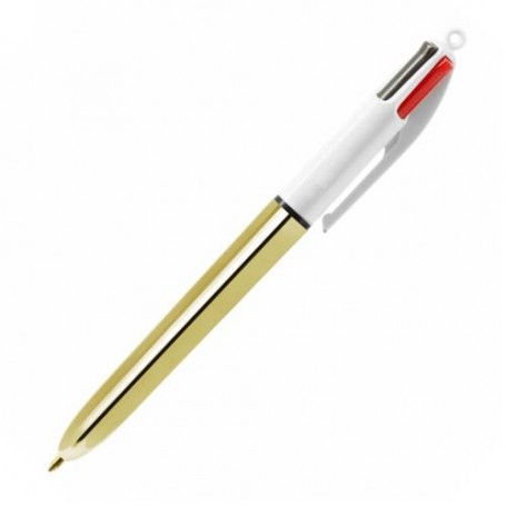 BIC PENNA 4 COLORI METAL ORO
