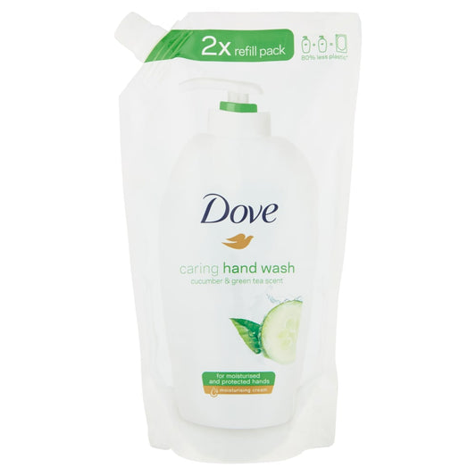 DOVE SAPONE LIQUIDO RICARICA BUSTA 500ML CUCUMBER & GREEN TEA SCENT