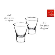 BORMIOLI BICCHIERE YPSILON 25,5ML X3