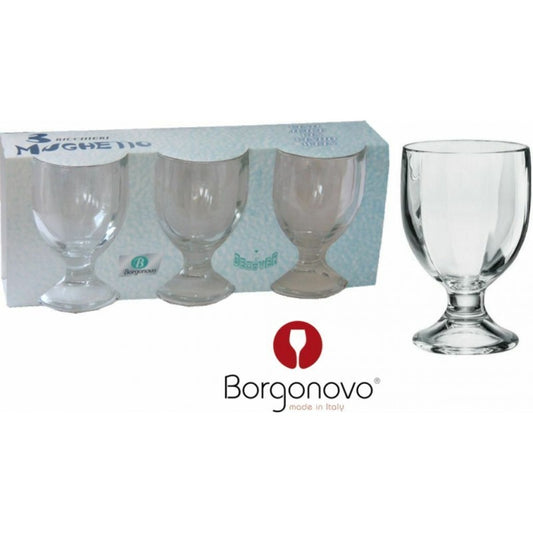 BORGONOVO BICCHIERE MUGHETTO X3 175CC VINO