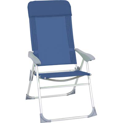FDM POLTRONA RELAX RECLINABILE 5 POSIZIONI CM.61X62X113H TEXTILENE NATURAL