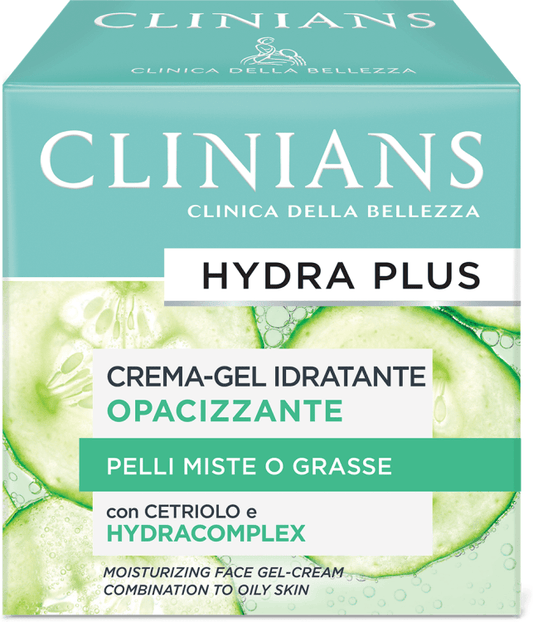 CLINIANS HYDRA PLUS CREMA-GEL IDRATANTE OPACIZZANTE 50ML PELLI MISTE O GRASSE