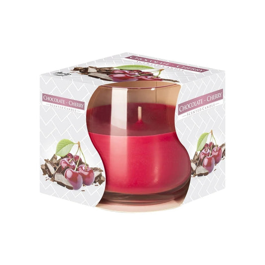 CAU AURA SCENTED CANDLE IN VETRO 170G CHOCOLATE-CHERRY