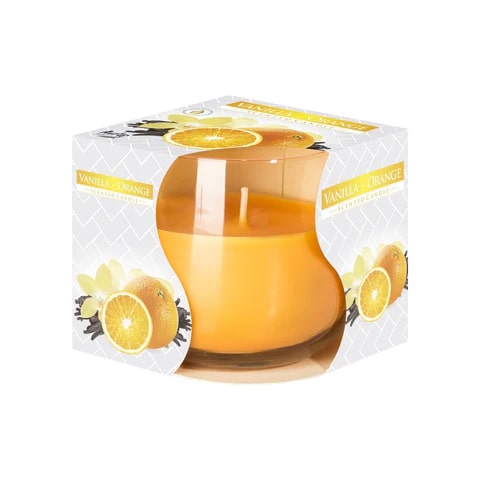 CAU AURA SCENTED CANDLE IN VETRO 170G VANILLA-ORANGE
