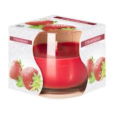 CAU AURA CANDLE STRAWBERRY IN VETRO