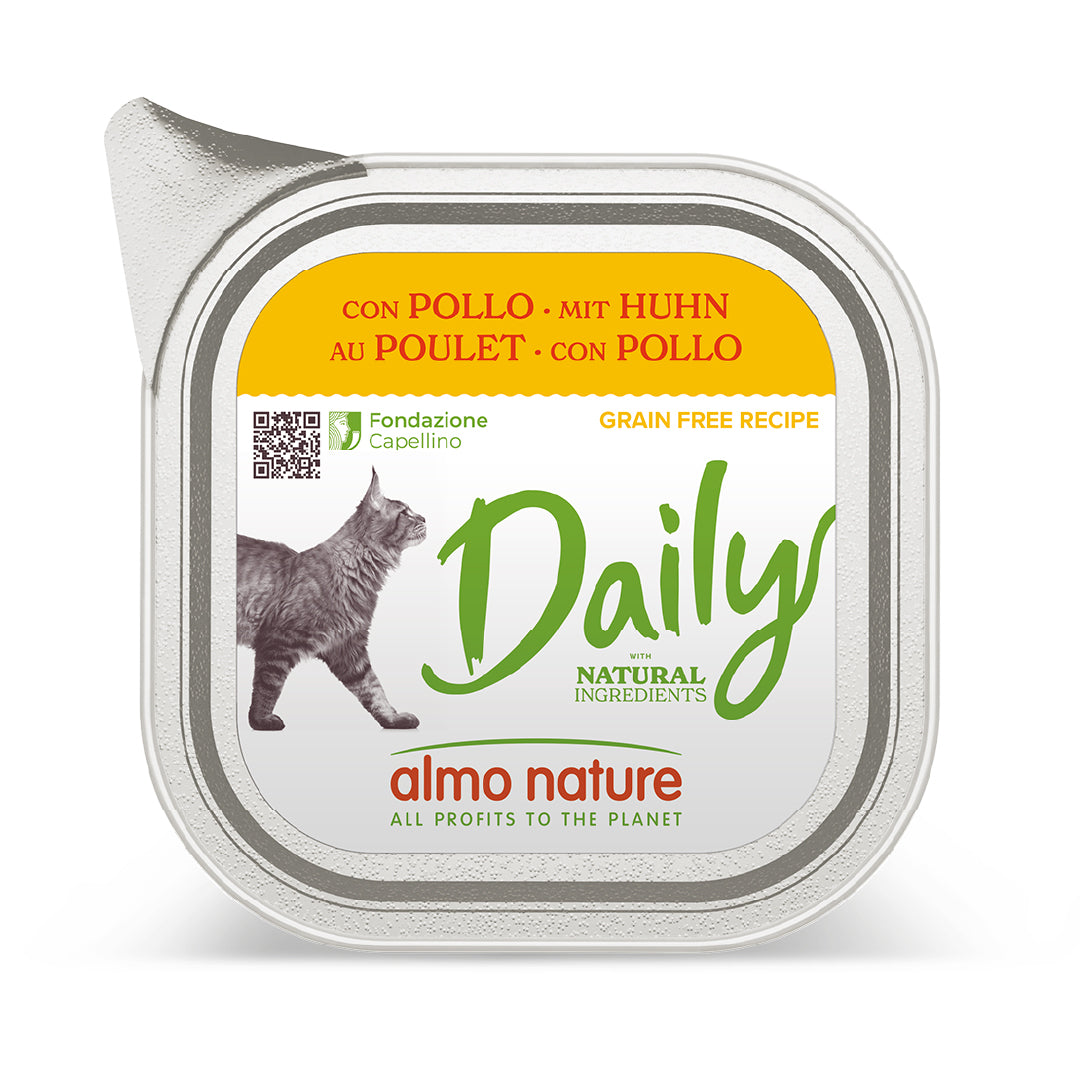 ALMO NATURE DAILY GATTO 100G POLLO