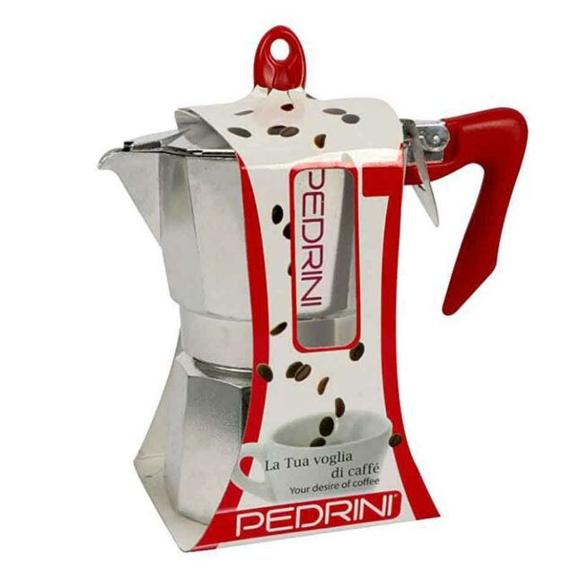PEDRINI CAFFETTIERA BRILLANTATA 1 TAZZA 9081