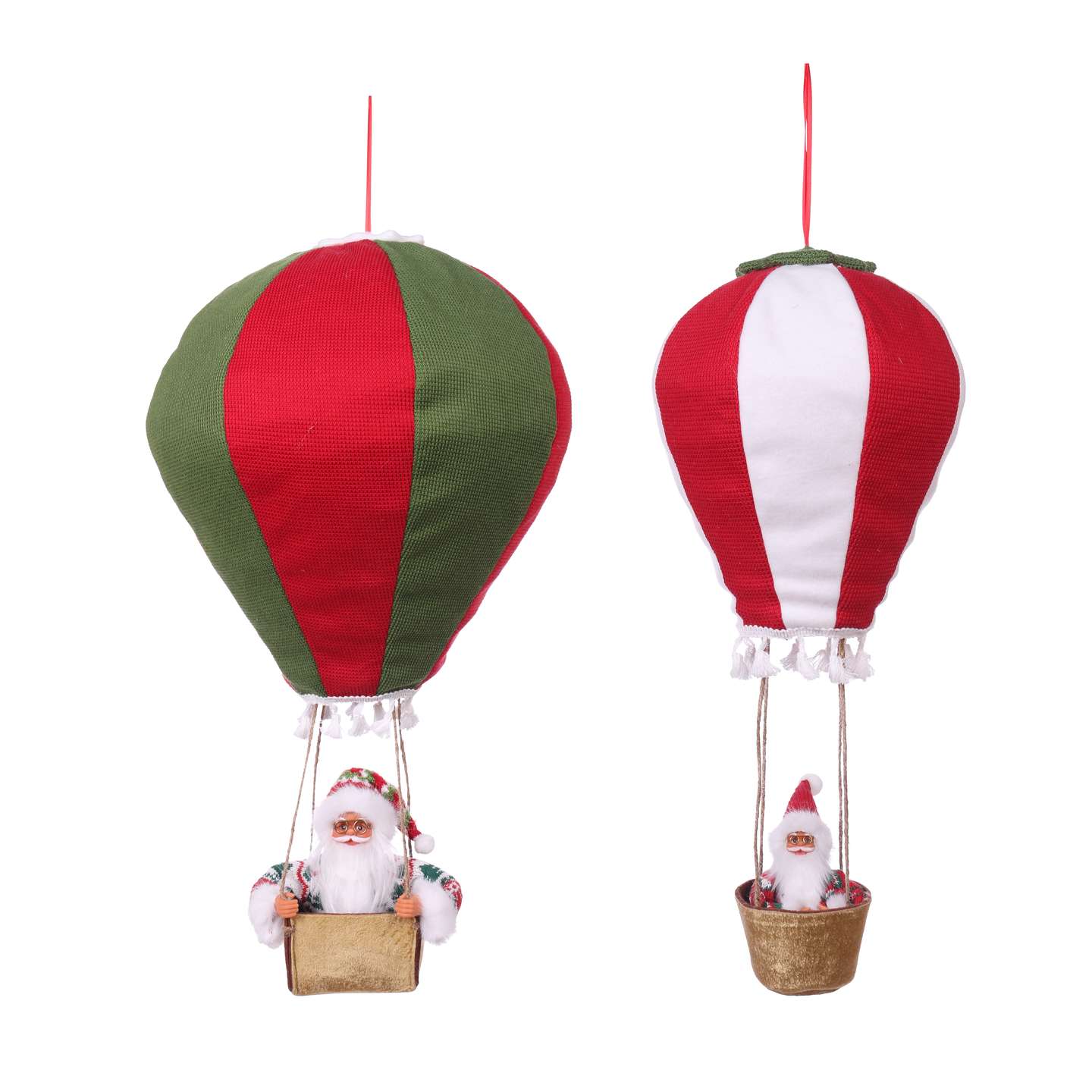 KASAVIVA NATALE NORTH POLE BABBO MONGOLFIERA CM.64 ASSORTITO