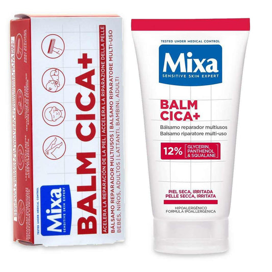 MIXA BALM CICA+ BALSAMO RIPARATORE MULTIUSO 50ML 12% GLYCERIN PANTHENOL & SQUALANE PELLE SECCA,IRRITATA