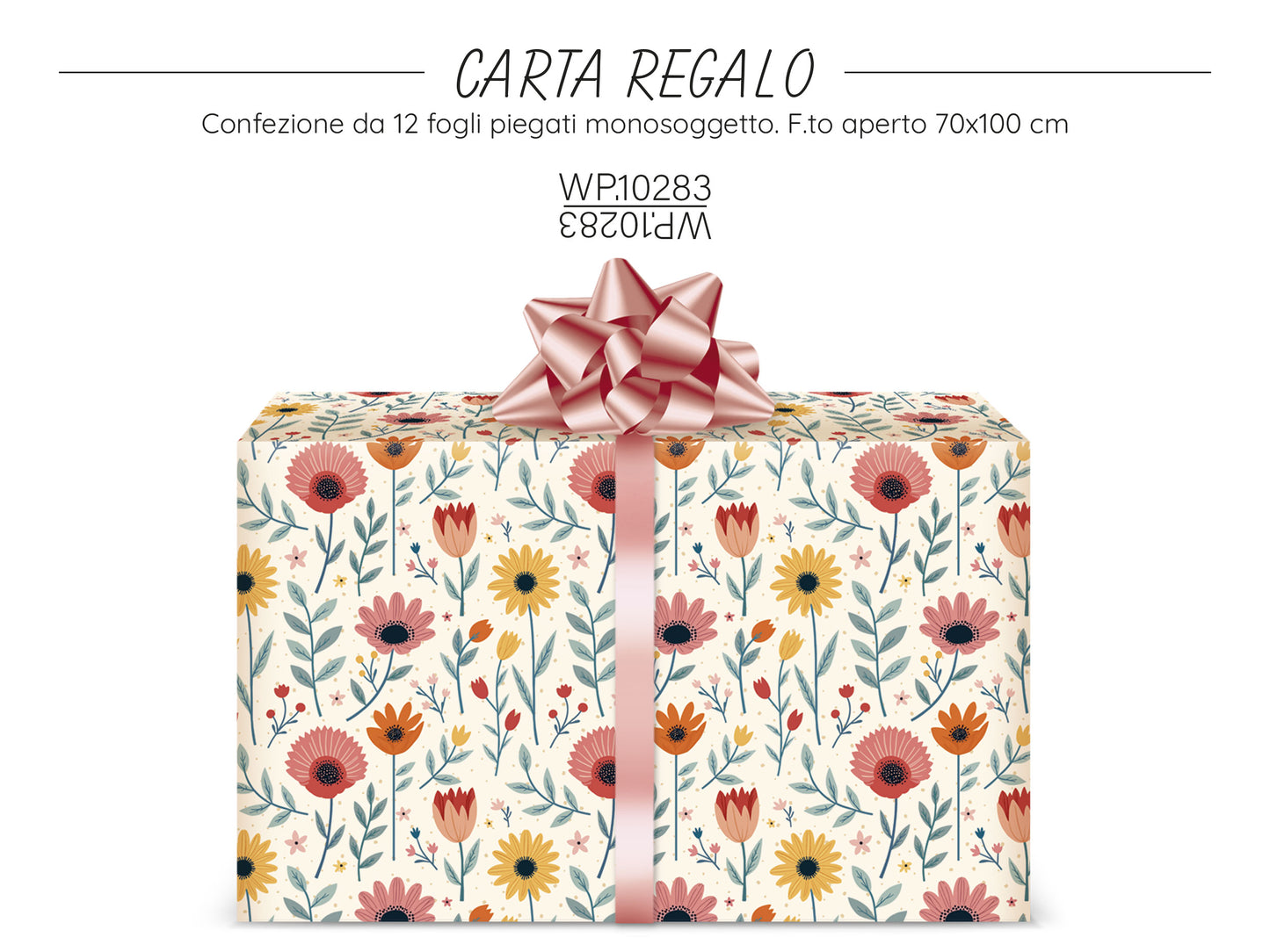 CROMO NB CARTA REGALO FIORI CM.70X100 WP.10283