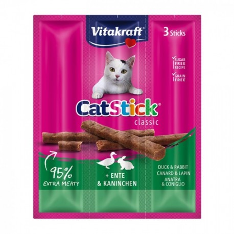 VITAKRAFT CAT STICK 3PZ ANATRA E CONIGLIO